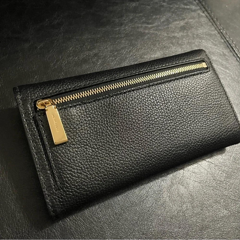Michael Kors Black Leather Wallet